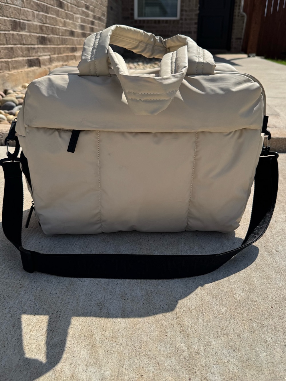 CALPAK Luka Duffel in Oatmeal
